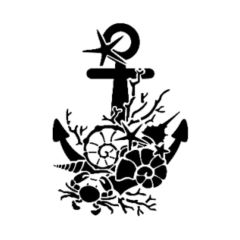 Çapa Model A4 Stencil Şablon AS468