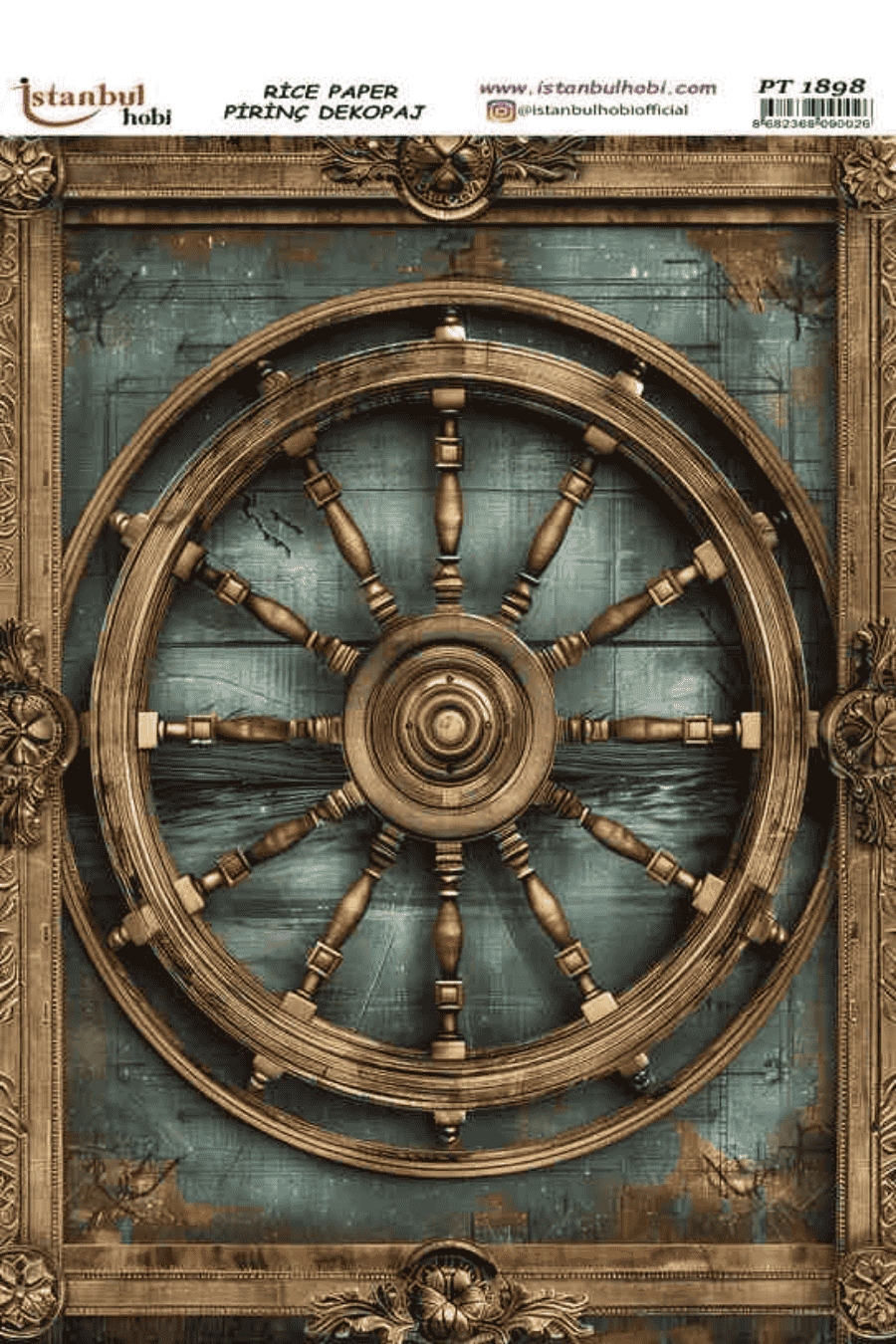 Pirinç Dekopaj PT-1898 30x42cm