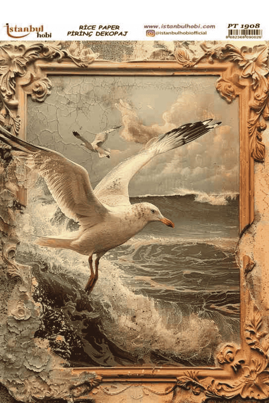 Pirinç Dekopaj PT-1908 30x42cm