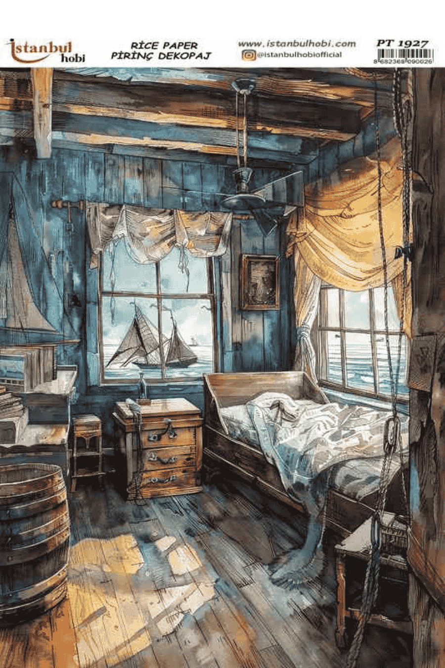 Pirinç Dekopaj PT-1927 30x42cm