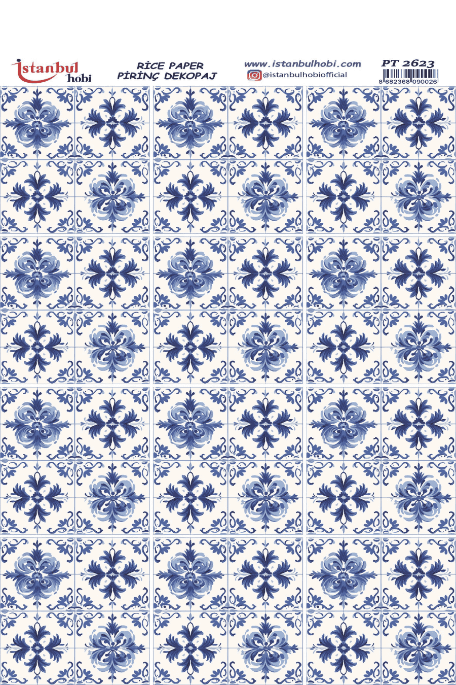 Pirinç Dekopaj PT-2623 30x42cm