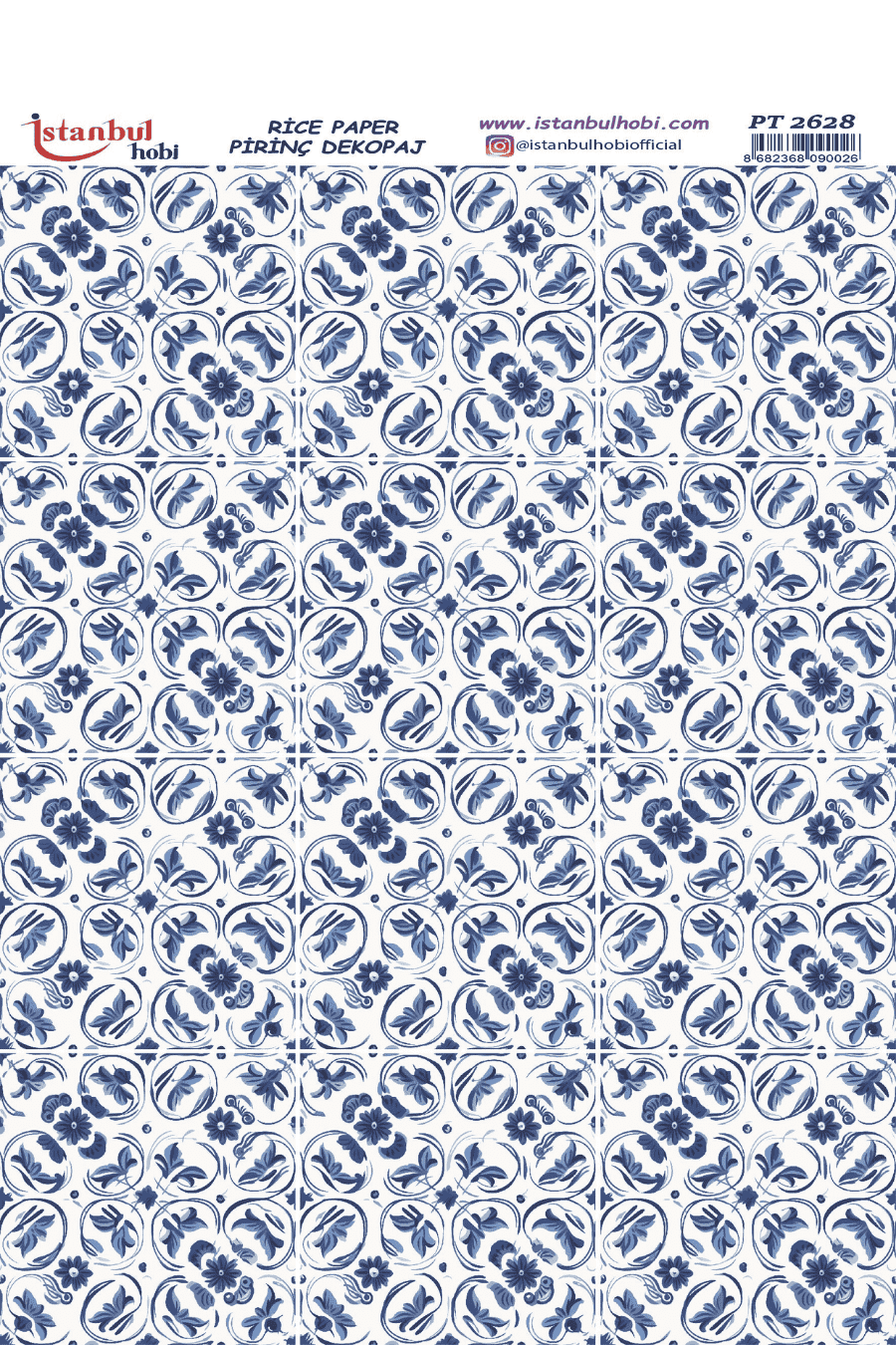 Pirinç Dekopaj PT-2628 30x42cm