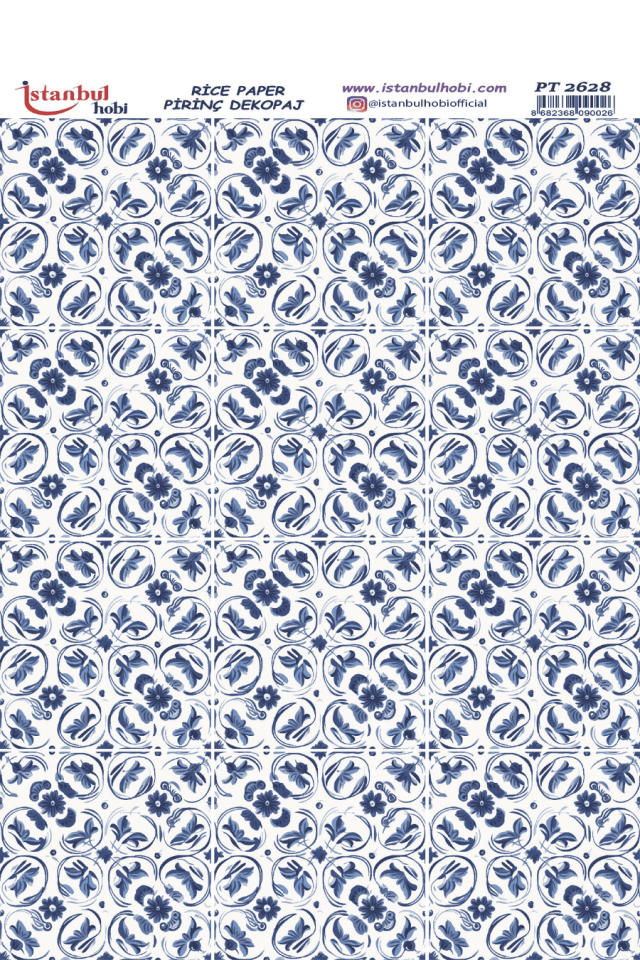 Pirinç Dekopaj PT-2628 30x42cm