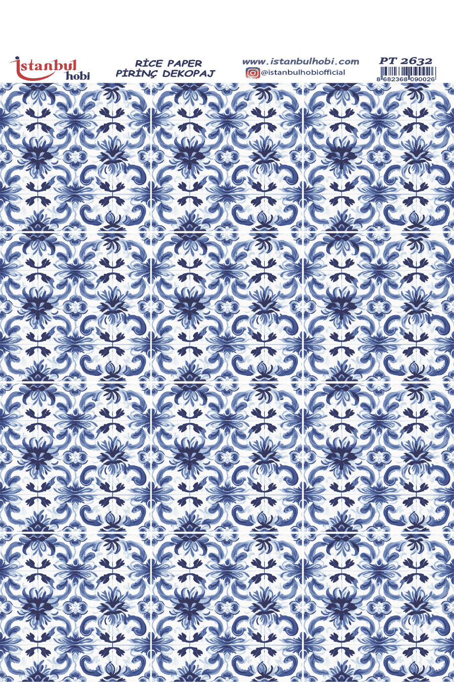 Pirinç Dekopaj PT-2632 30x42cm