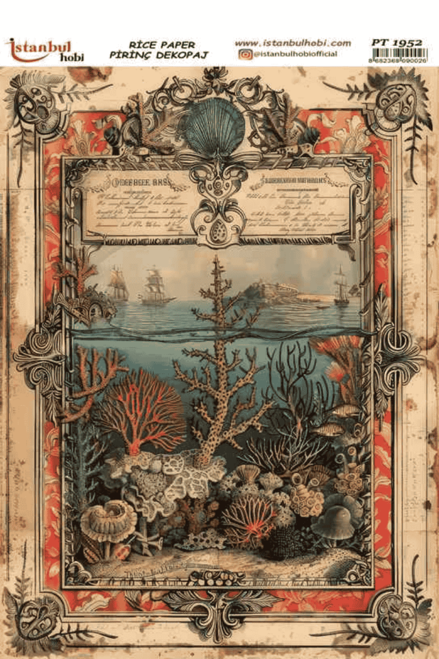 Pirinç Dekopaj PT-1952 30x42cm
