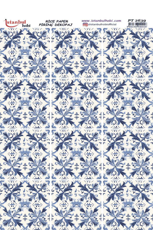 Pirinç Dekopaj PT-2639 30x42cm