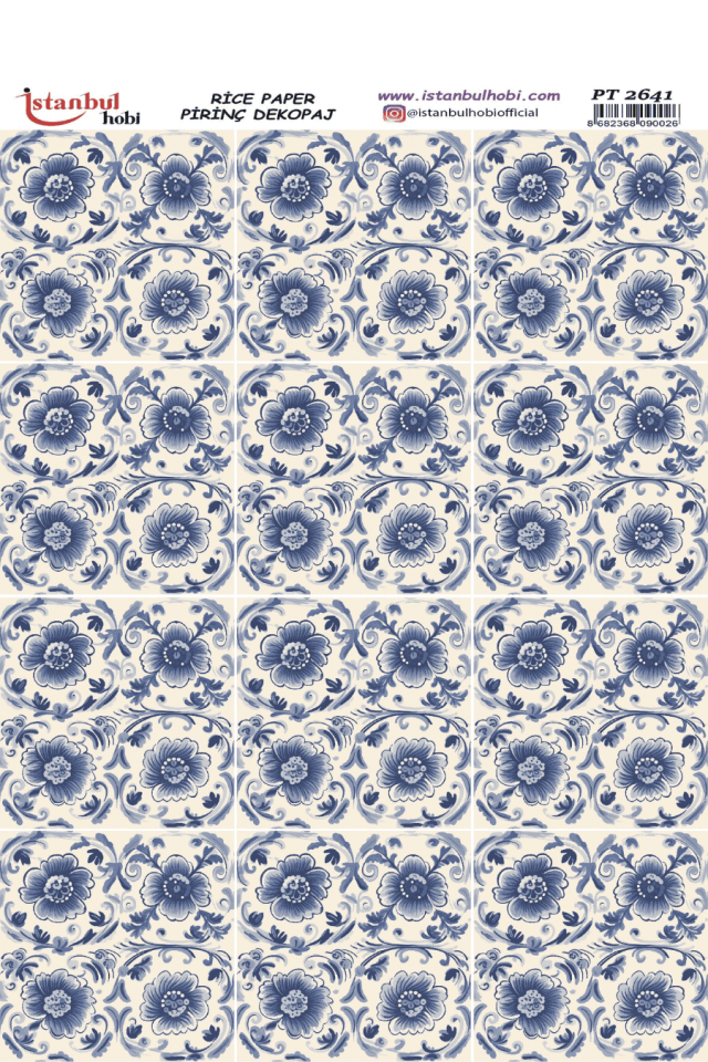 Pirinç Dekopaj PT-2641 30x42cm
