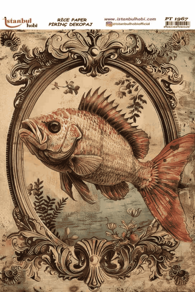 Pirinç Dekopaj PT-1967 30x42cm