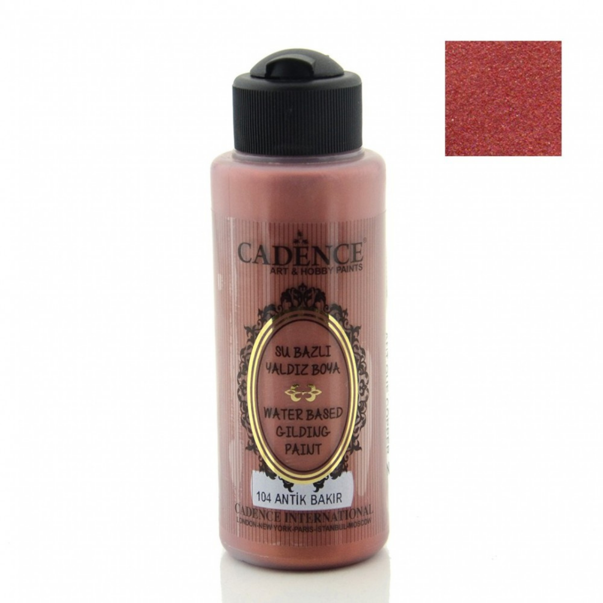 Antik Bakır Su Bazlı Yaldız 120ml - 104