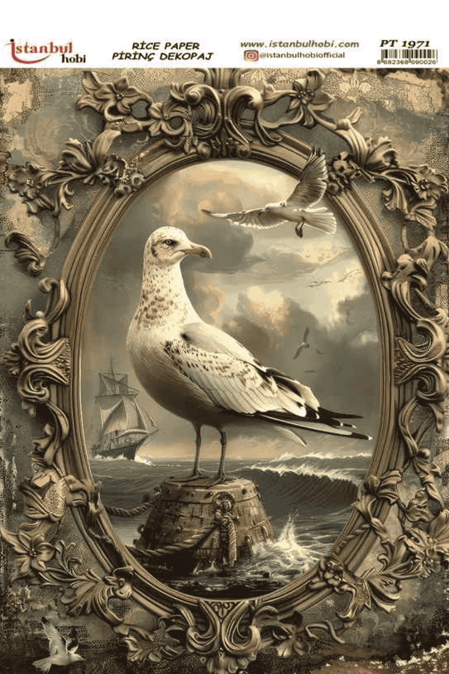 Pirinç Dekopaj PT-1971 30x42cm