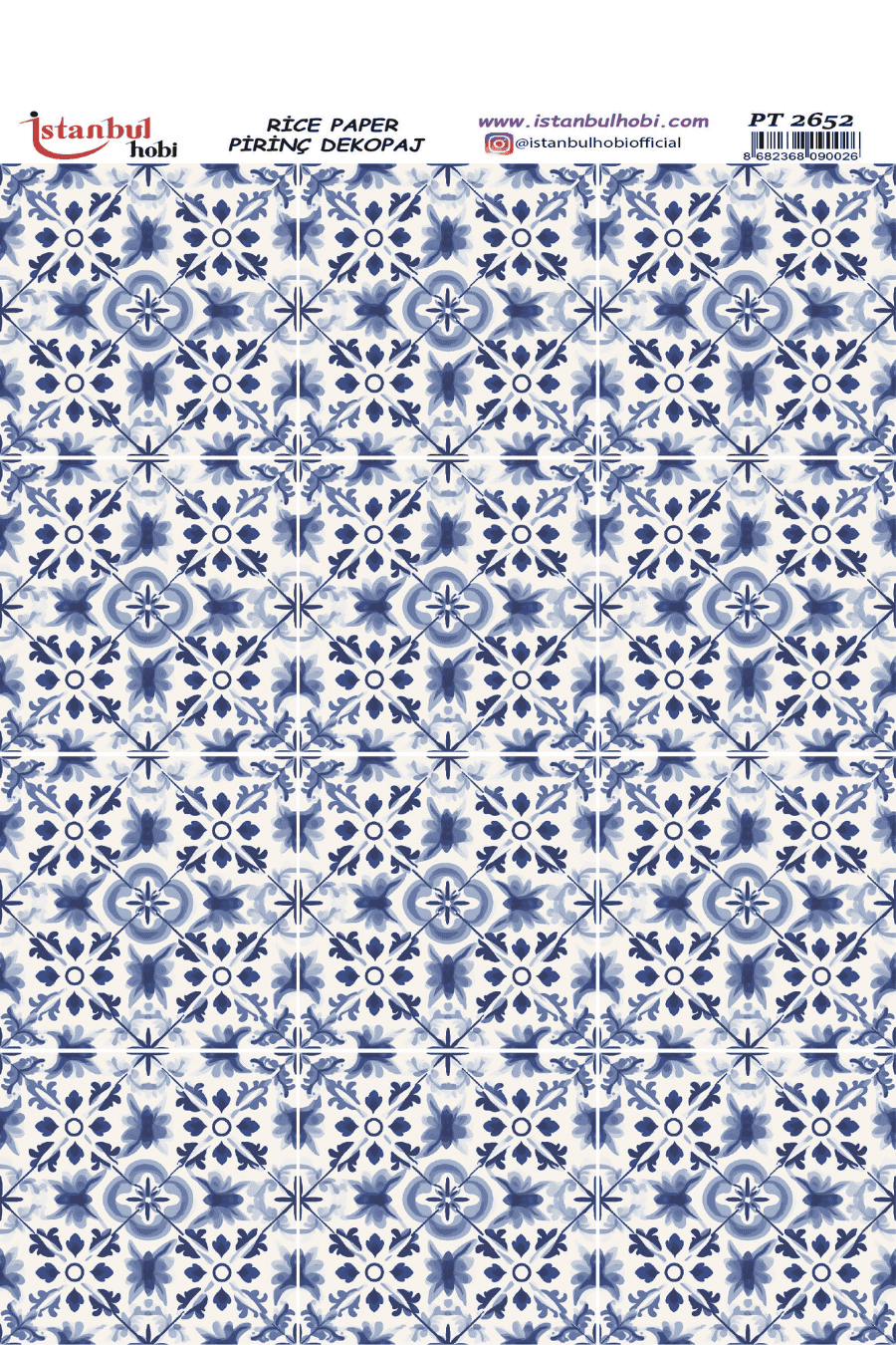 Pirinç Dekopaj PT-2652 30x42cm