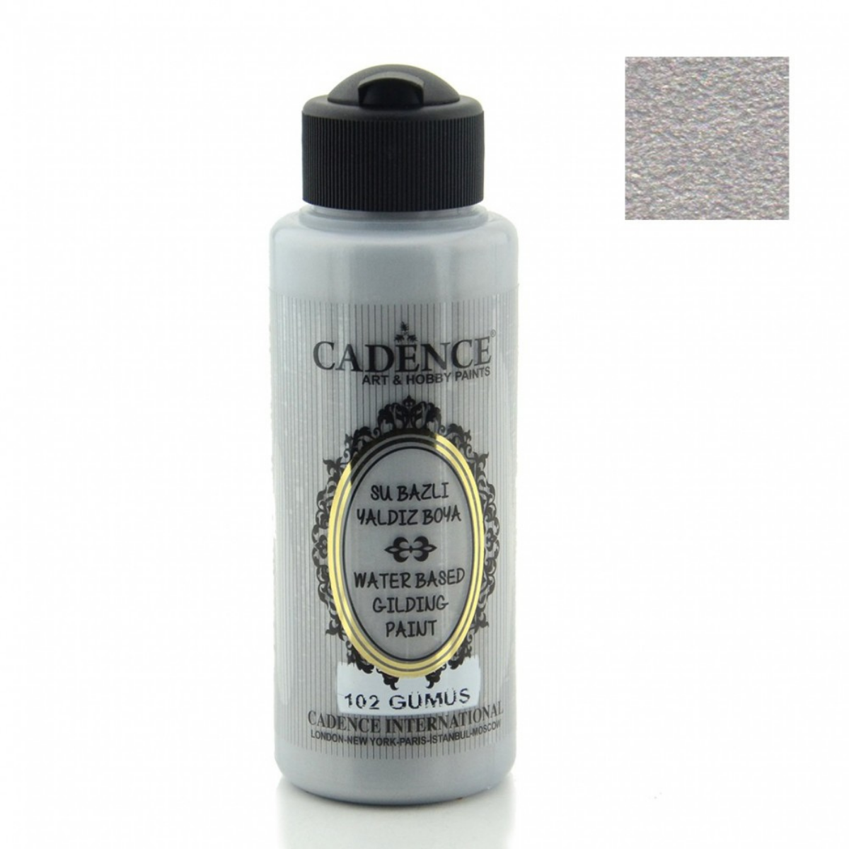 Gümüş Su Bazlı Yaldız 120ml - 102
