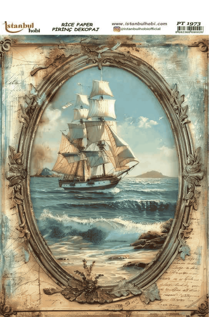 Pirinç Dekopaj PT-1973 30x42cm