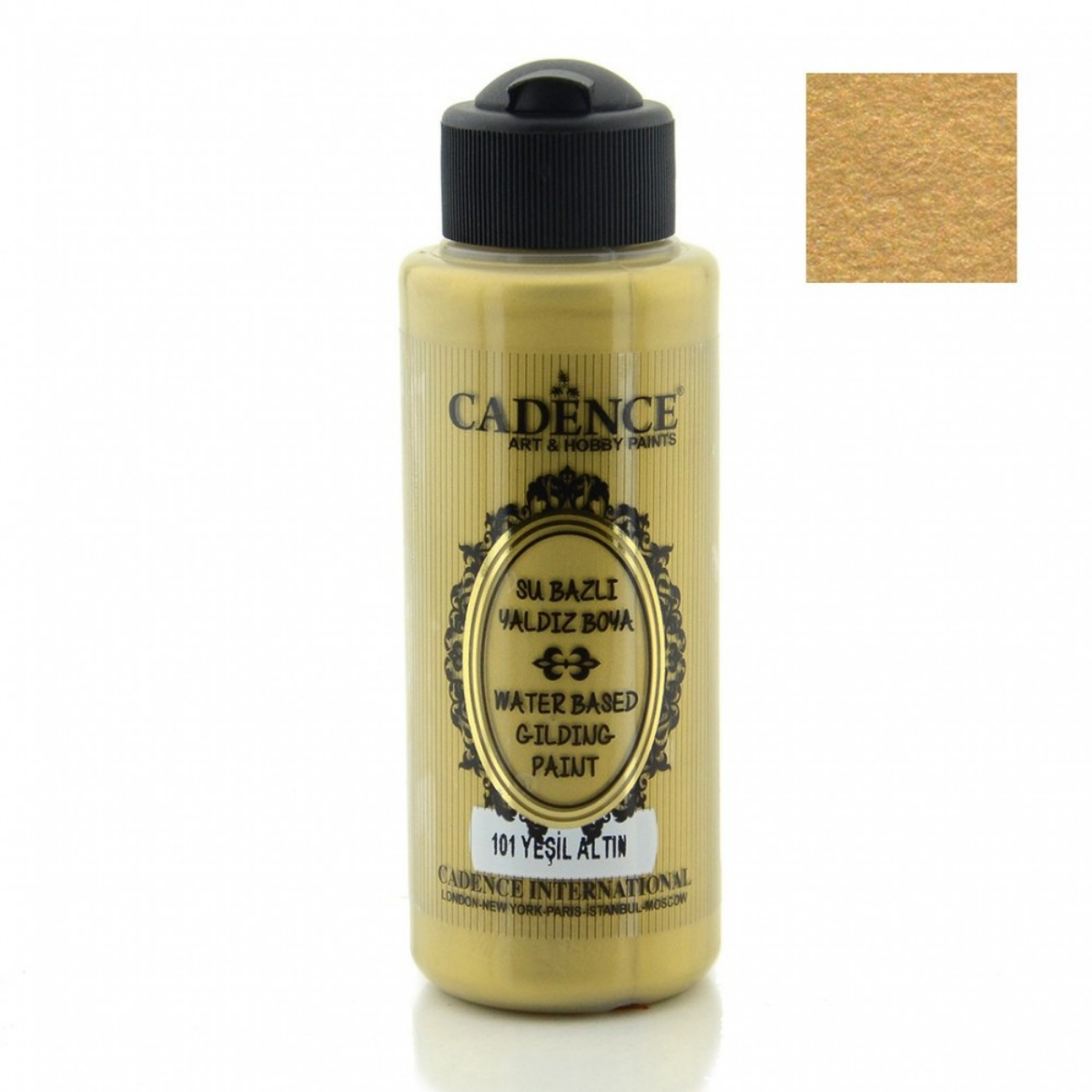 Yeşil Altın Su Bazlı Yaldız 120ml - 101