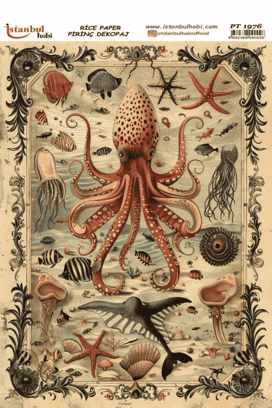 Pirinç Dekopaj PT-1976 30x42cm