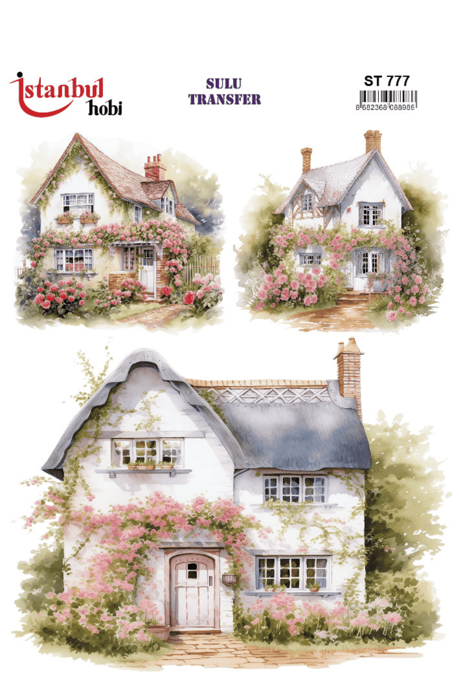 Sulu Transfer Manzara ve Ev Desen Seri ST777