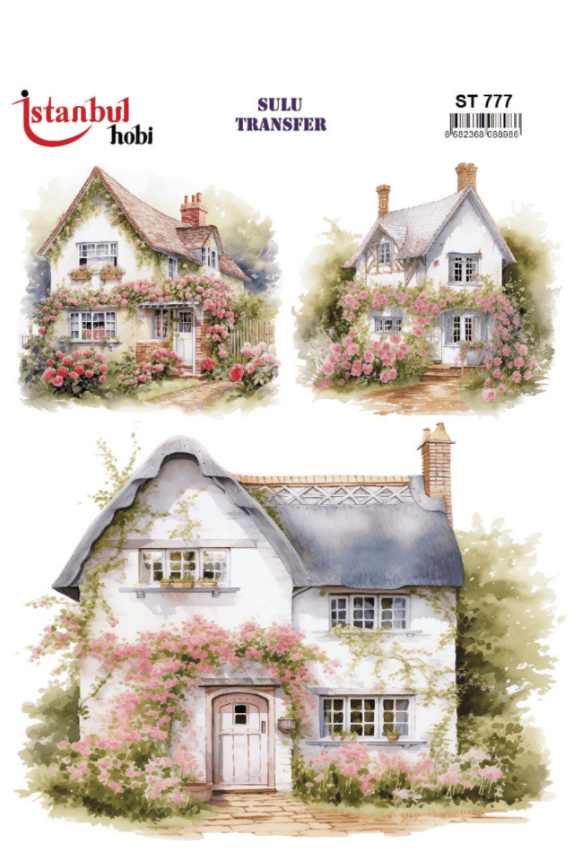 Sulu Transfer Manzara ve Ev Desen Seri ST777