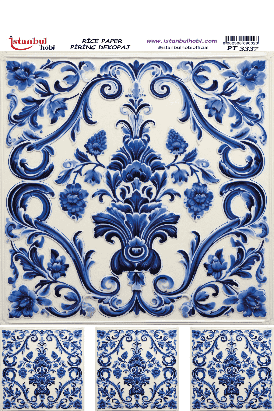 Pirinç Dekopaj Serisi PT-3337 30x42cm