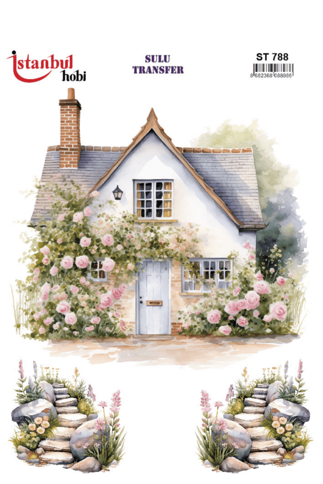 Sulu Transfer Manzara ve Ev Desen Seri ST788