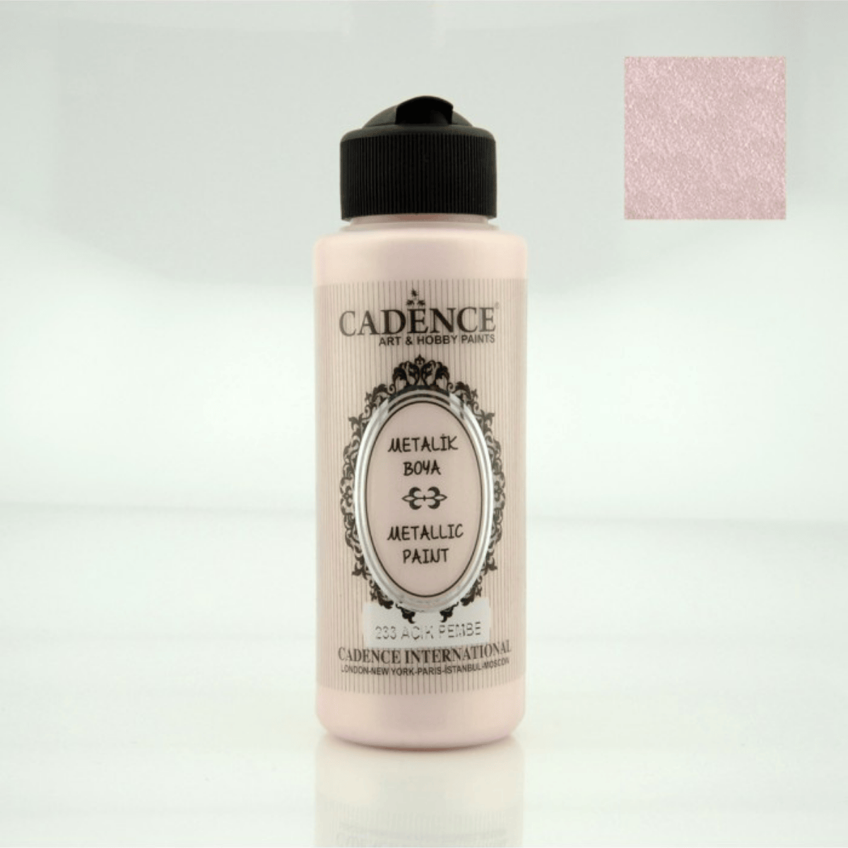 Açık Pembe Metalik 120ml - 233