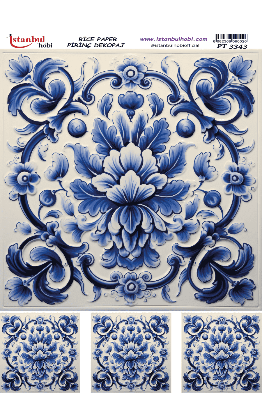 Pirinç Dekopaj Serisi PT-3343 30x42cm