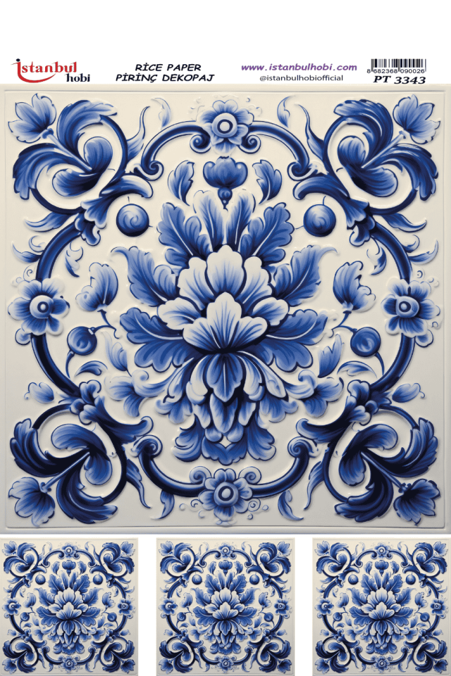Pirinç Dekopaj Serisi PT-3343 30x42cm