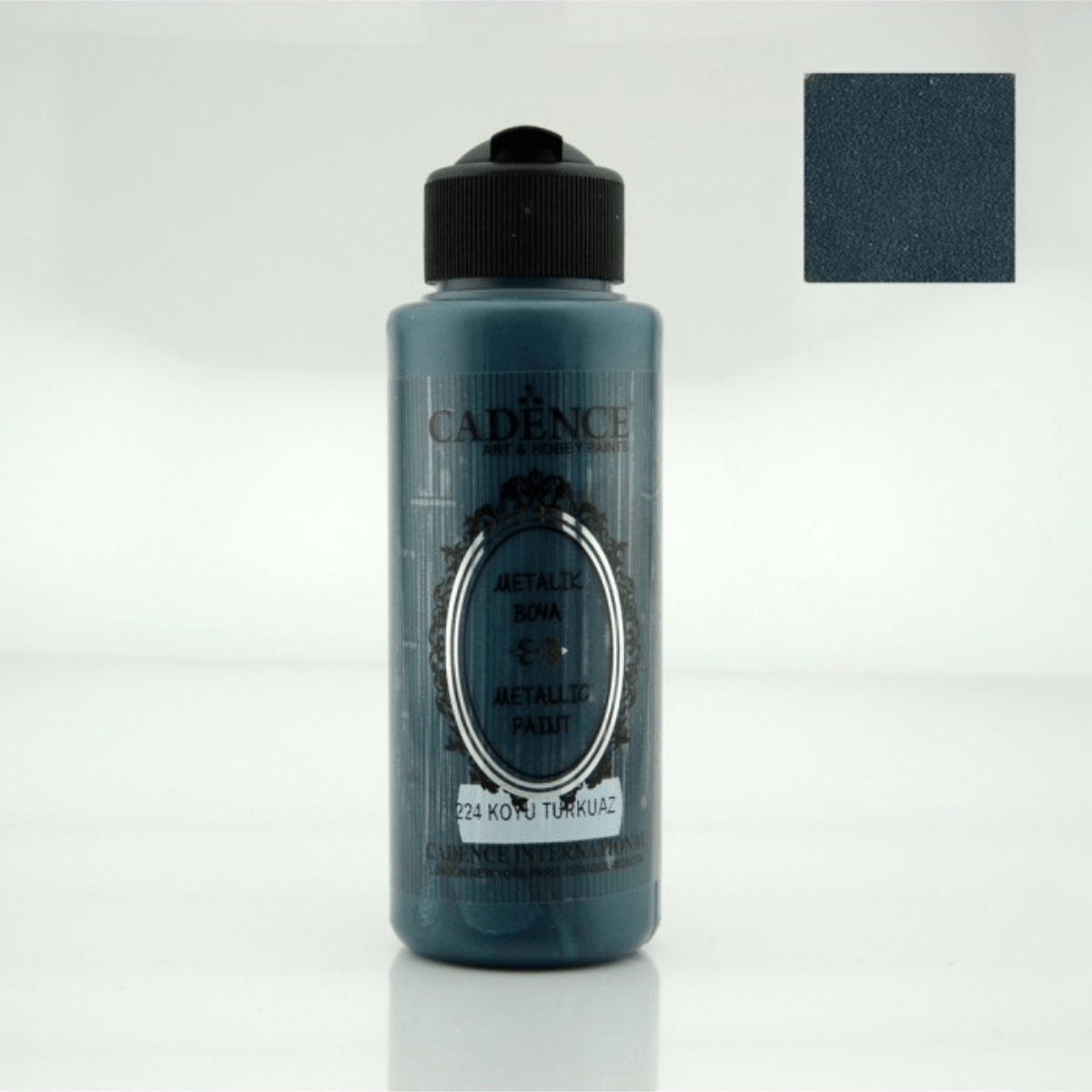Koyu Turkuaz Metalik 120ml - 224