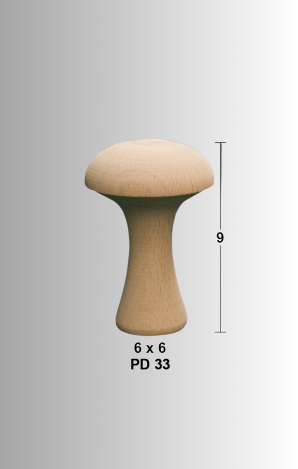 Doğal Ağaç Mantar (9cm) PD-33
