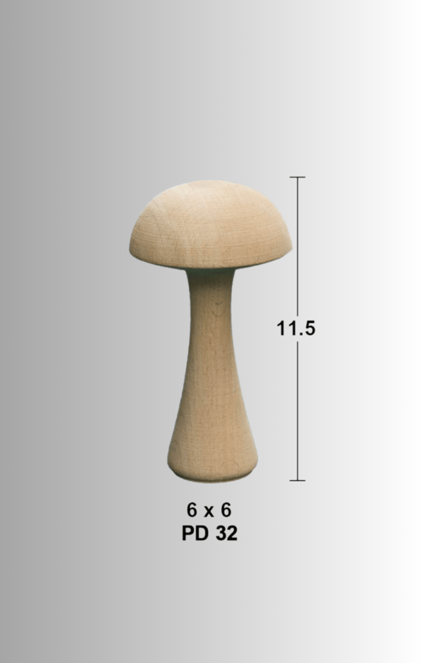 Doğal Ağaç Mantar (11,5cm) PD-32