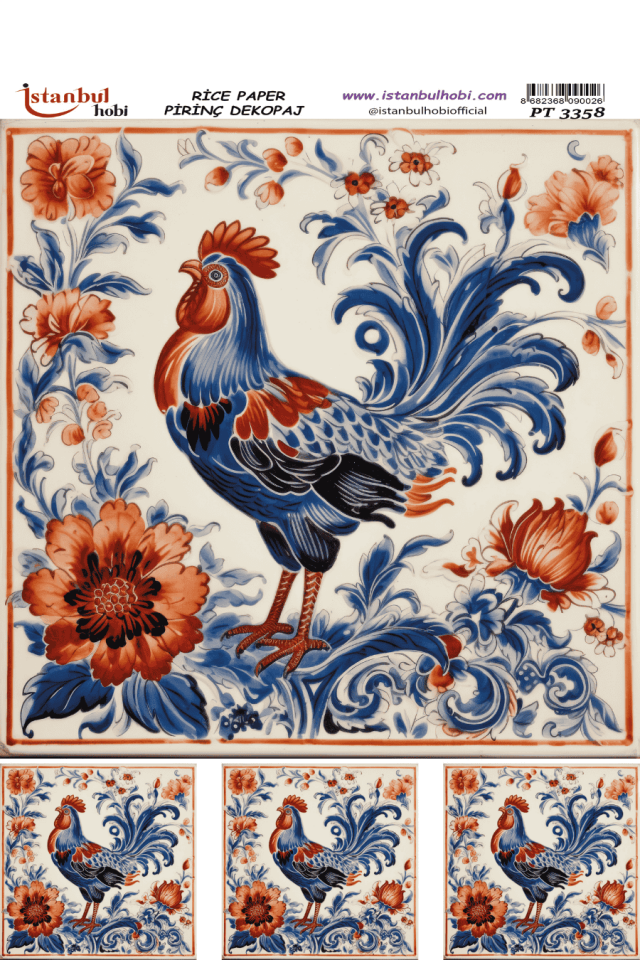 Pirinç Dekopaj PT-3358 30x42cm