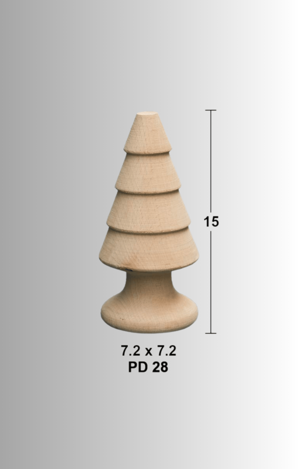 Doğal Ağaç Çam Ağacı (15cm) PD-28
