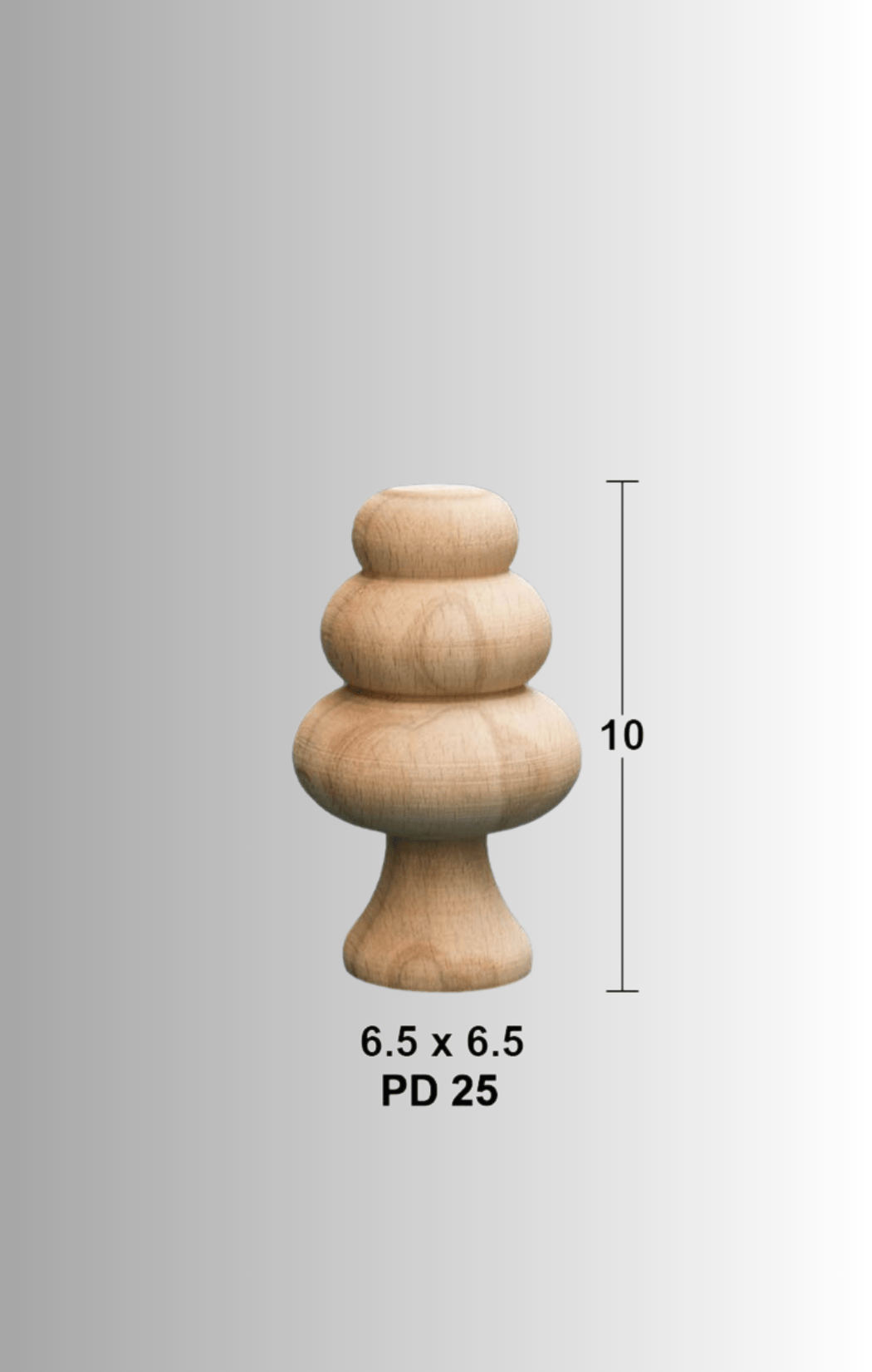 Doğal Ağaç Çam Ağacı (10cm) PD-25
