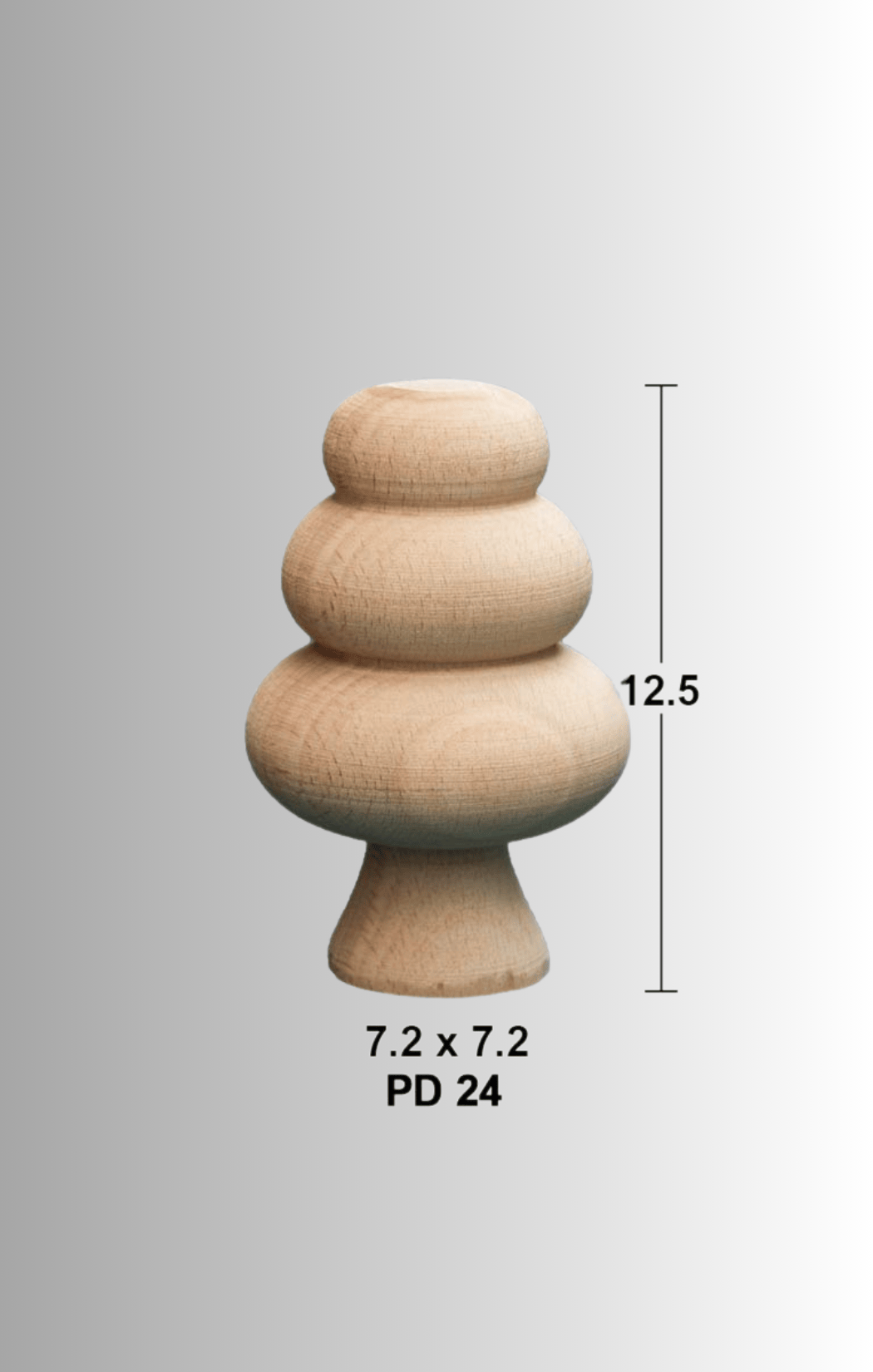 Doğal Ağaç Çam Ağacı (12,5cm) PD-24