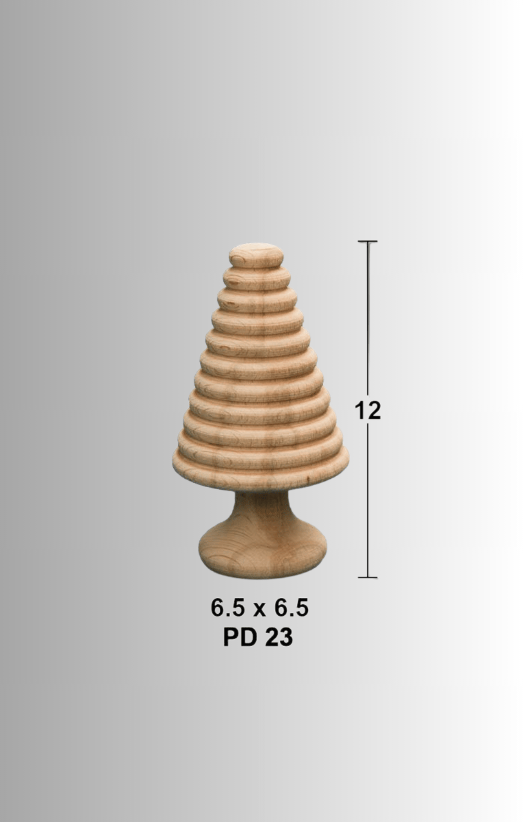 Doğal Ağaç Çam Ağacı (12cm) PD-23