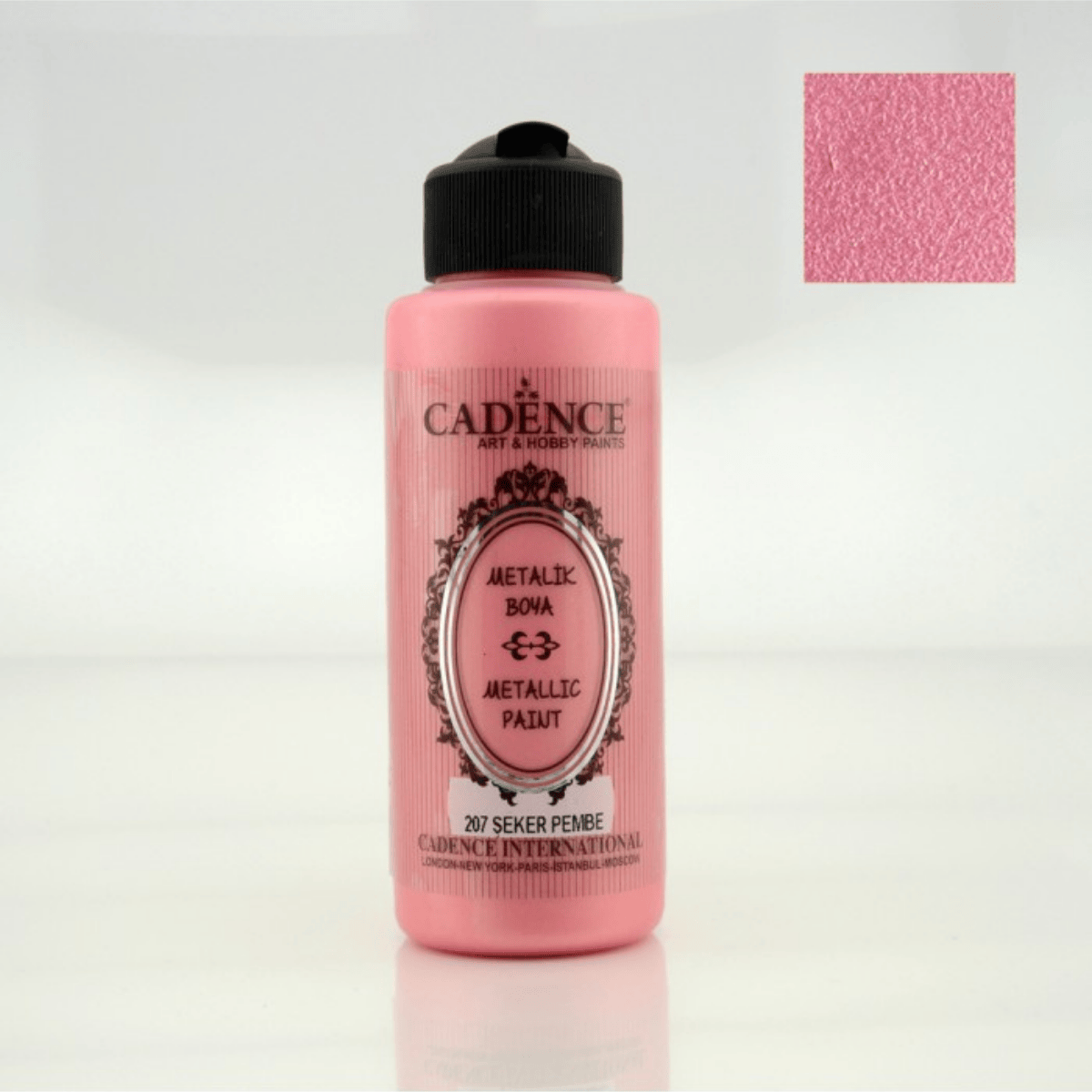 Şeker Pembe Metalik 120ml - 207