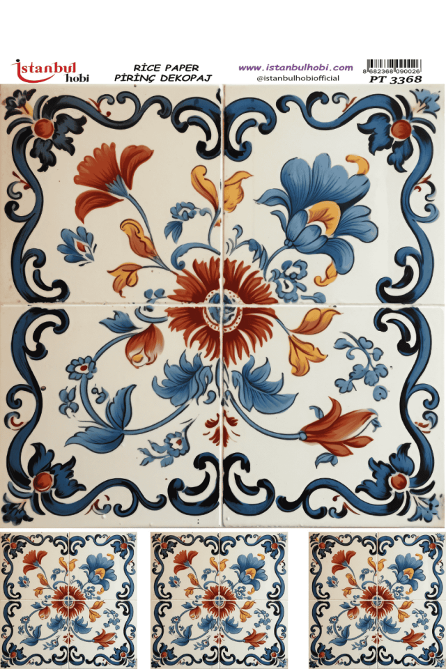 Pirinç Dekopaj PT-3368 30x42cm