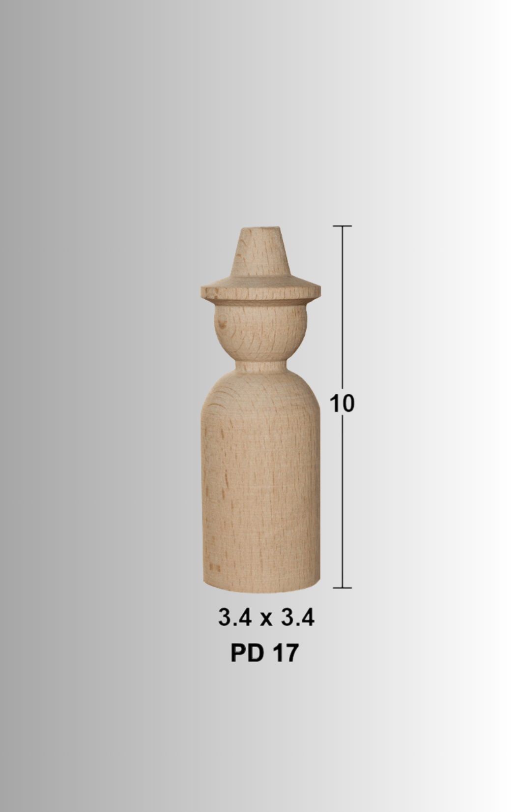 Peg Doll (10cm) PD-17