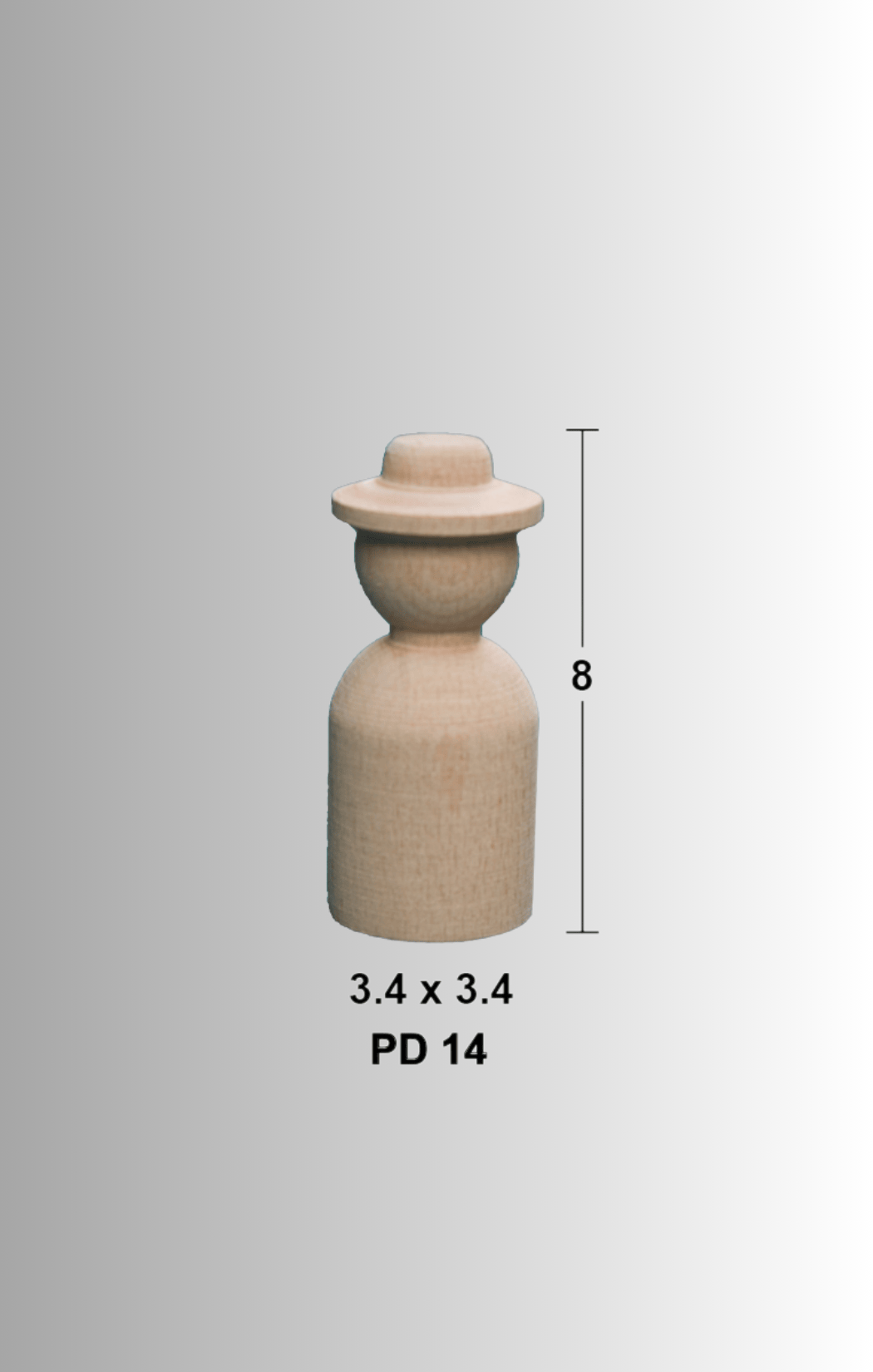 Peg Doll (8cm) PD-14