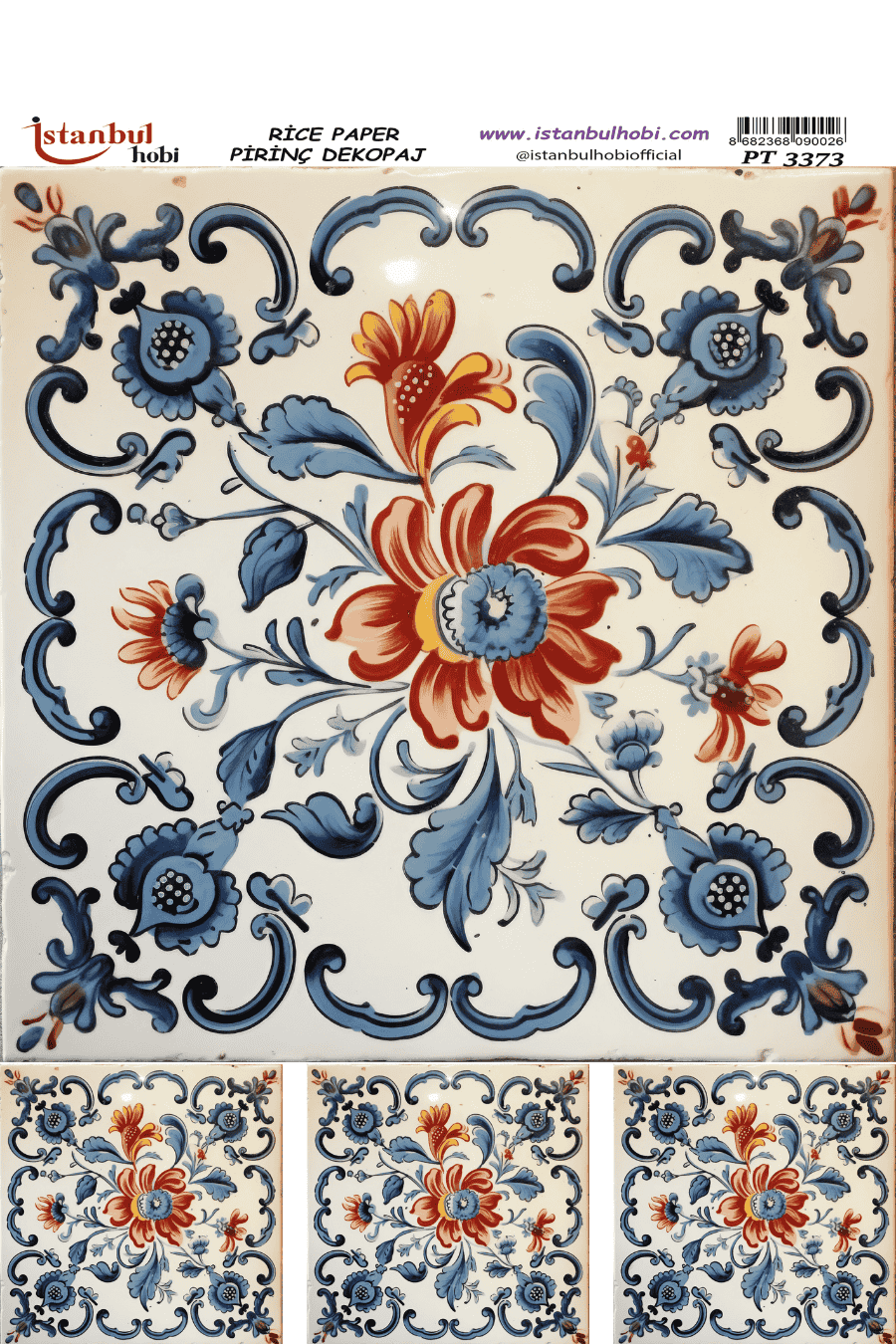 Pirinç Dekopaj PT-3373 30x42cm