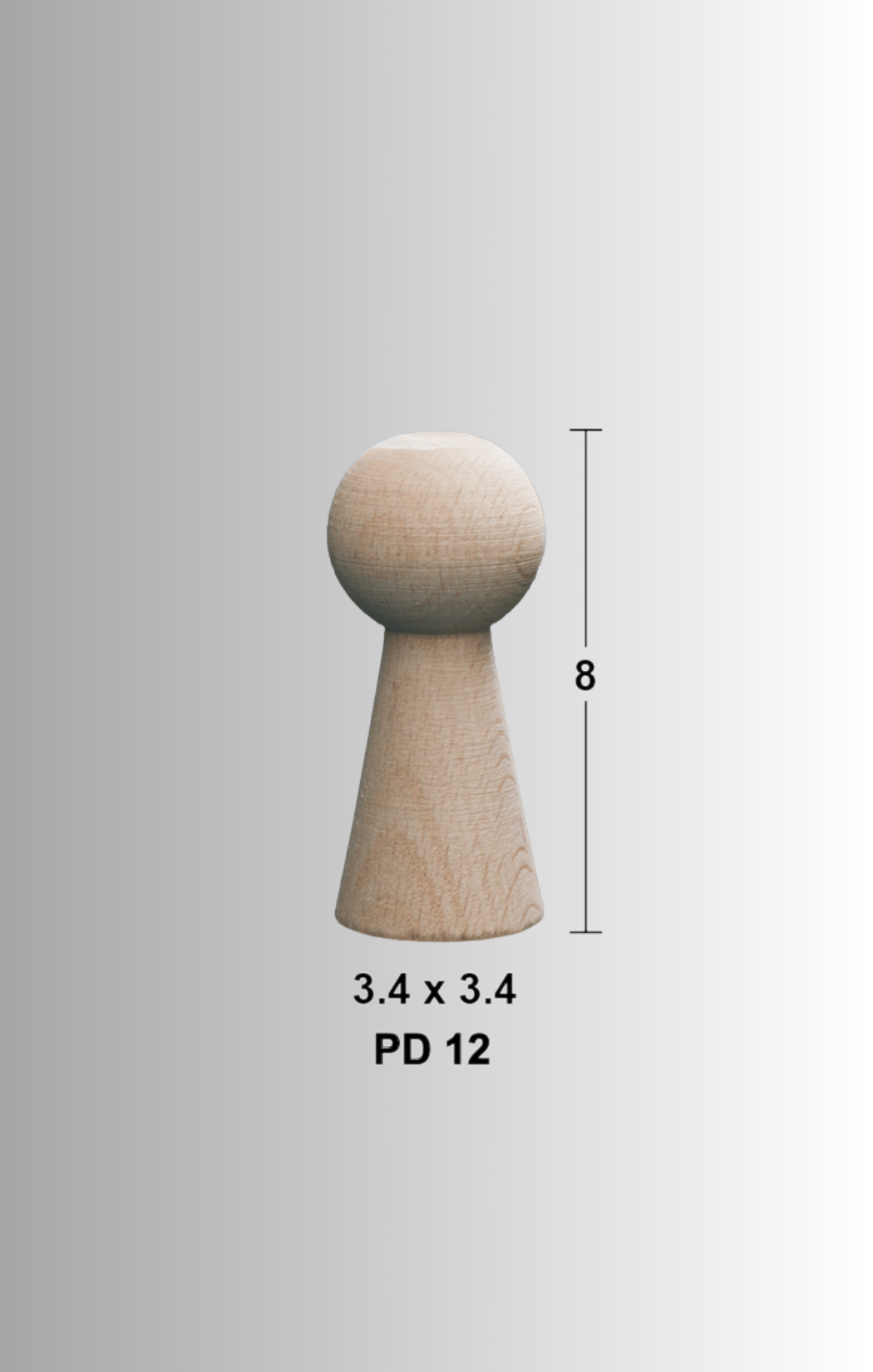 Peg Doll (8cm) PD-12