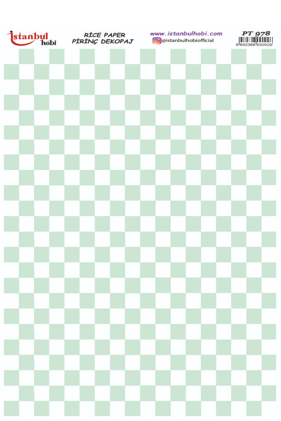 Pirinç Dekopaj PT-978 30x42cm