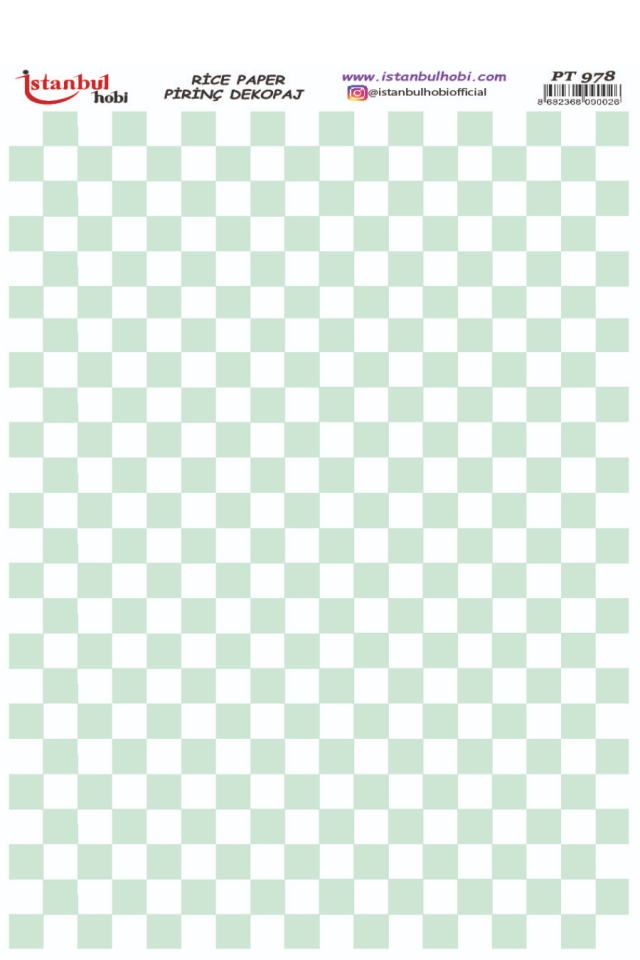 Pirinç Dekopaj PT-978 30x42cm