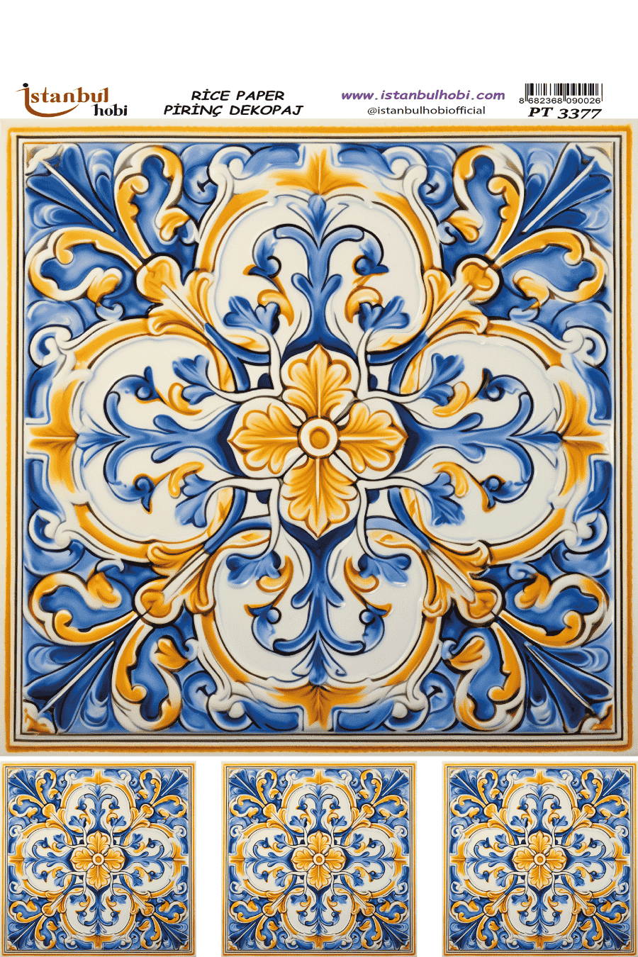 Pirinç Dekopaj PT-3377 30x42cm