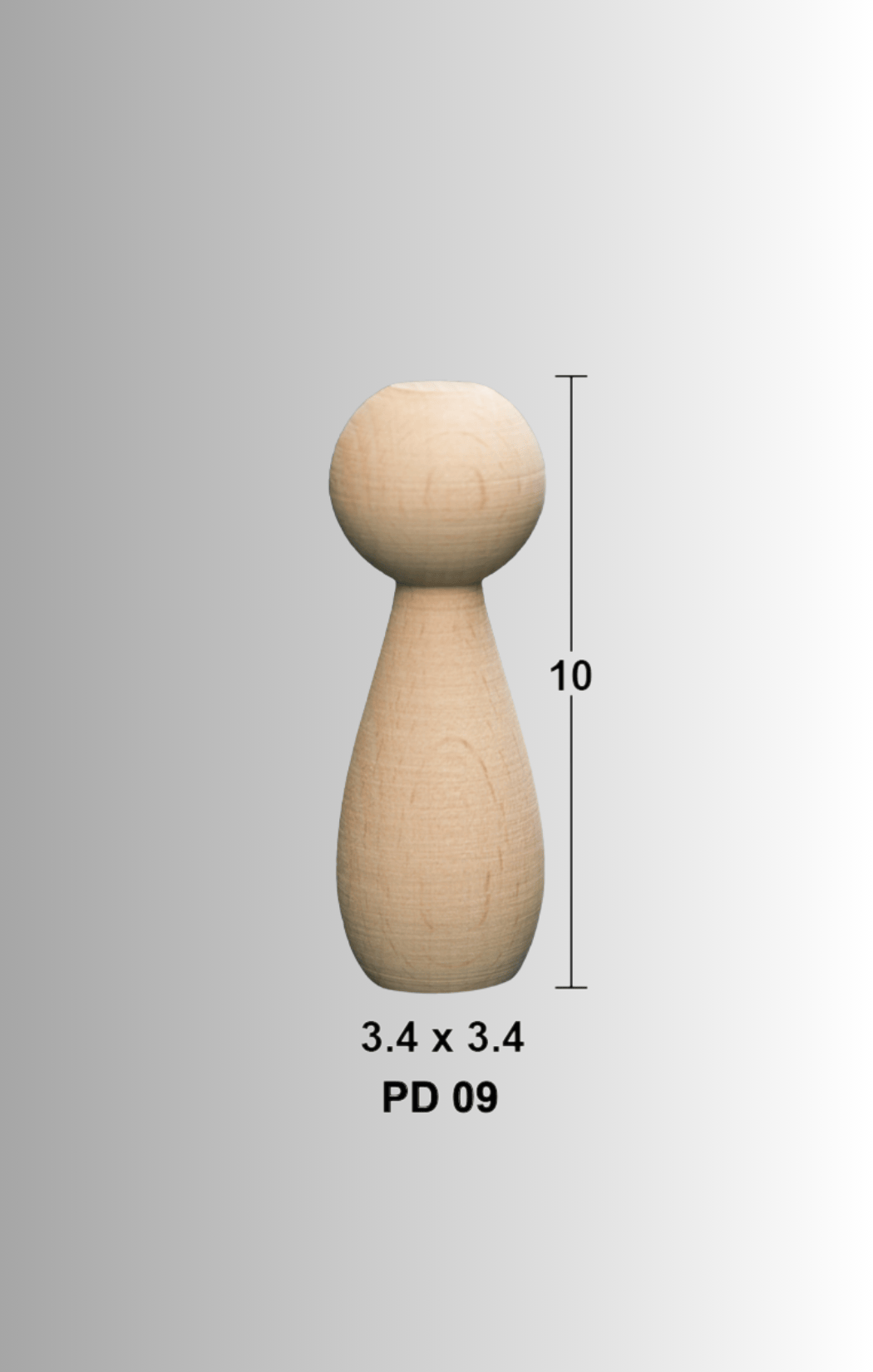 Peg Doll (10cm) PD-09