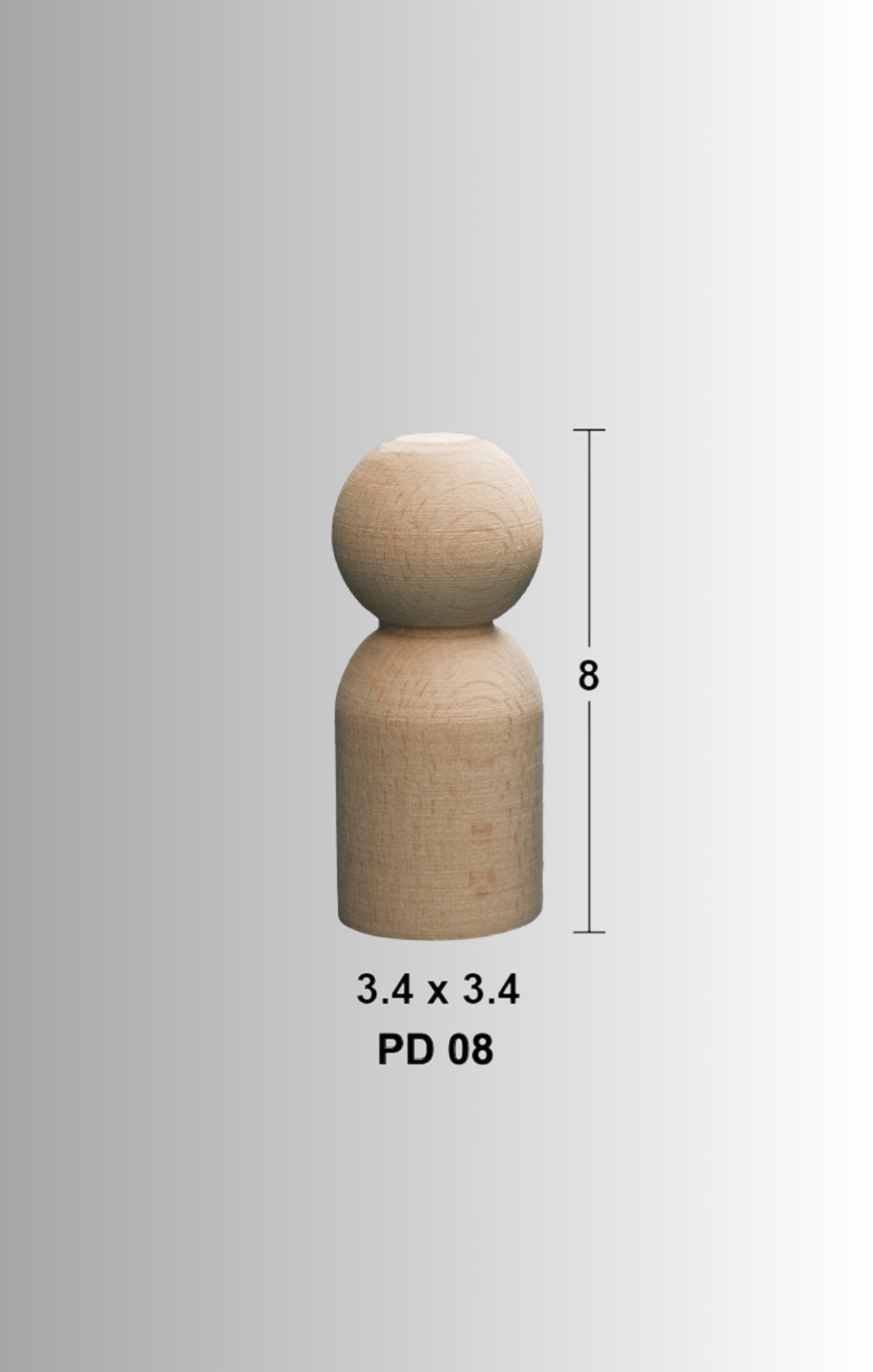 Peg Doll (08cm) PD-08