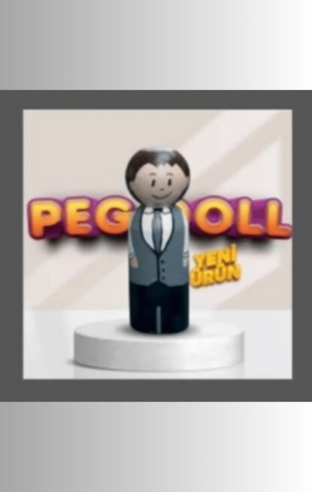 Peg Doll (10cm) PD-07