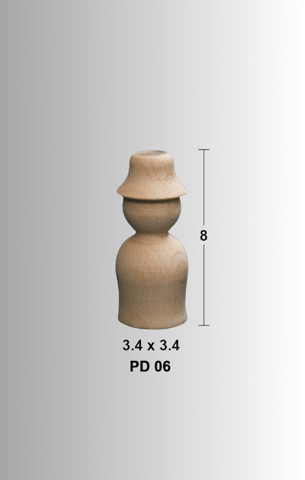 Peg Doll (8cm) PD-06
