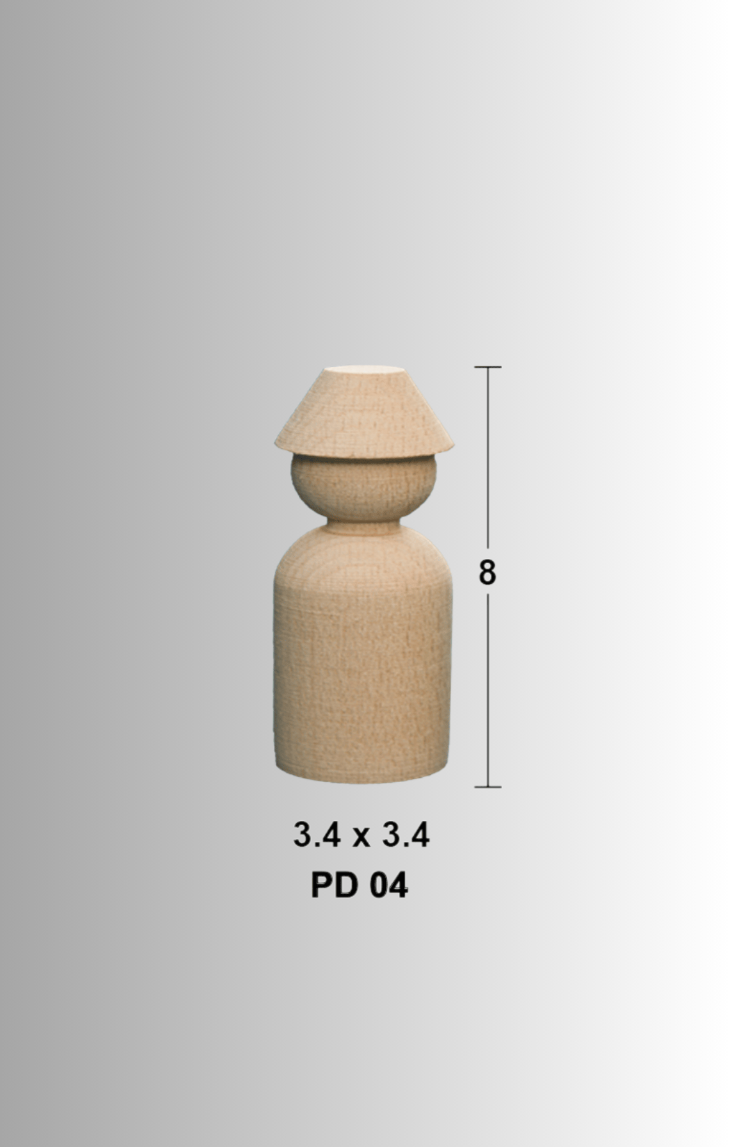 Peg Doll (8cm) PD-04