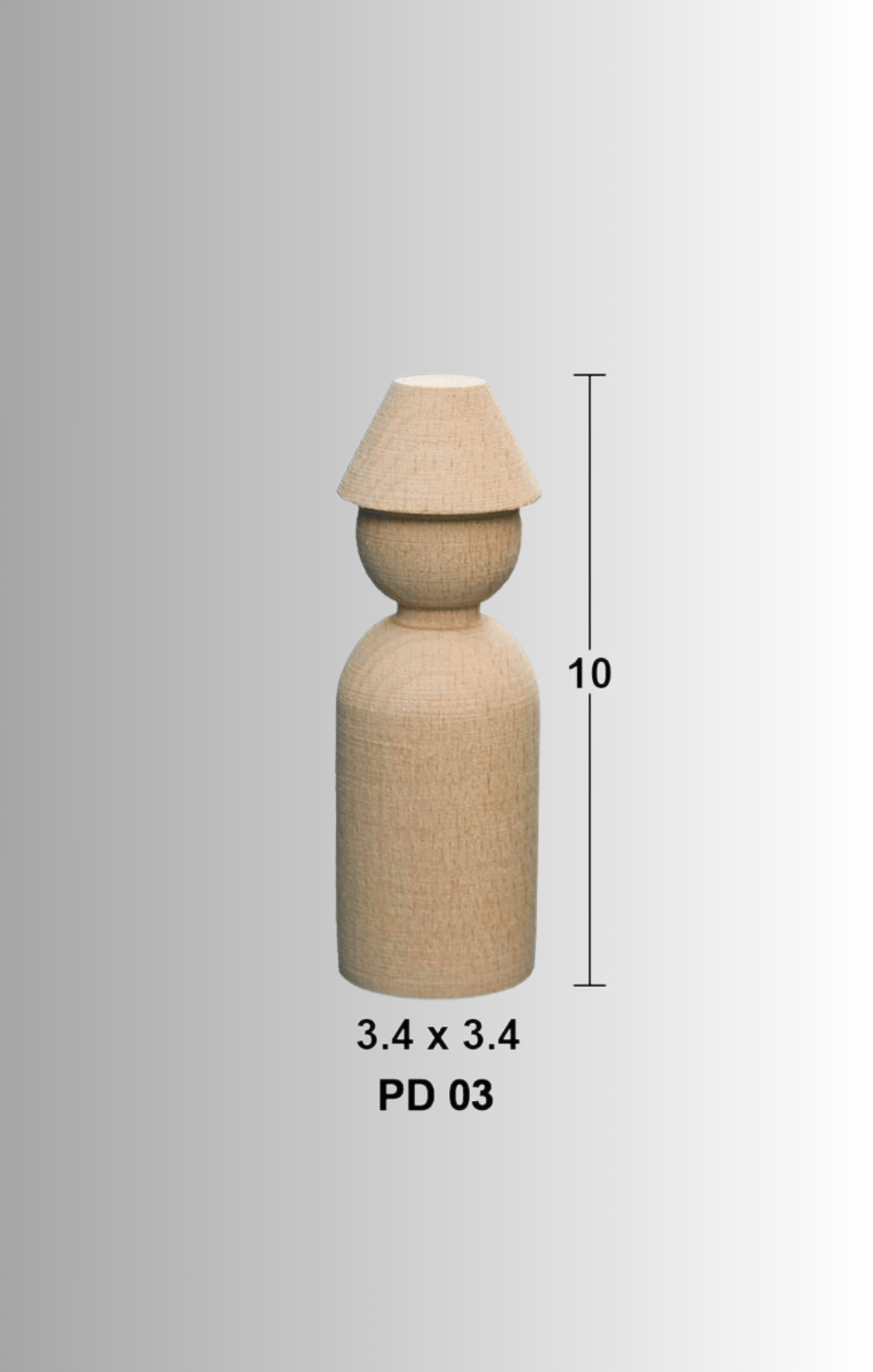 Peg Doll (10cm) PD-03