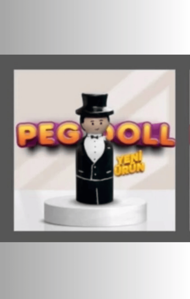 Peg Doll (8cm) PD-02